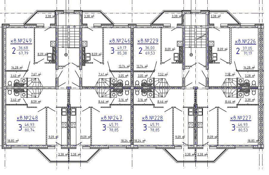 Планировка Алексеевка